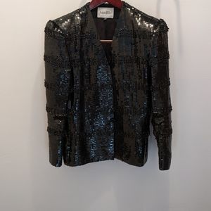 Vintage Nolan Miller jacket and shell top